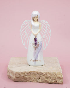 You Are An Angel Figurine 155mm - Protection Amethyst