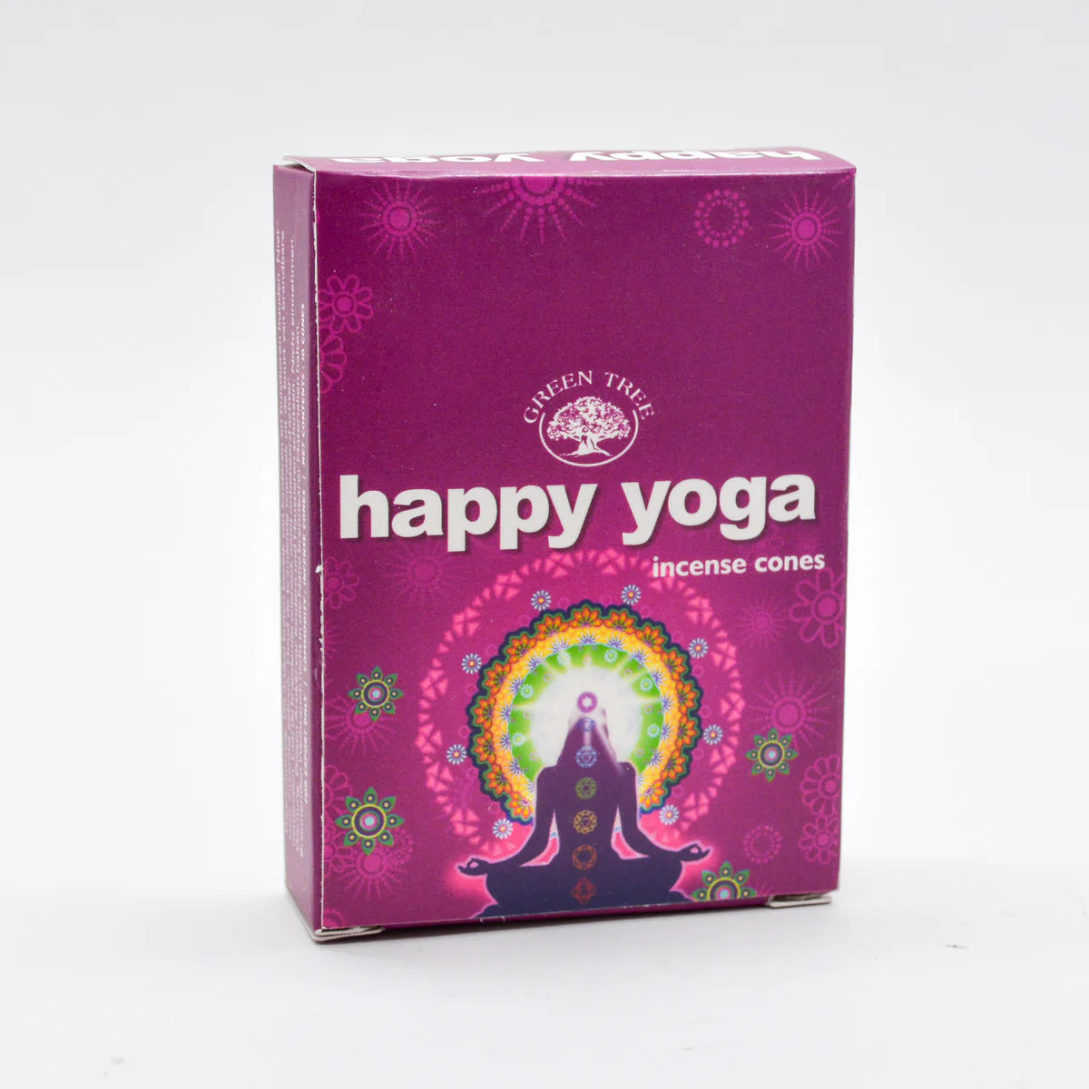 Green Tree Incense Cones - Happy Yoga