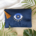 All Seeing Eye Velvet Make Up Bag