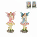 8.5cm Fairy Sitting on Mushroom