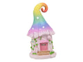 18cm Rainbow Fairy Garden House