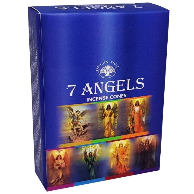 Green Tree Incense Cones - 7 Angels