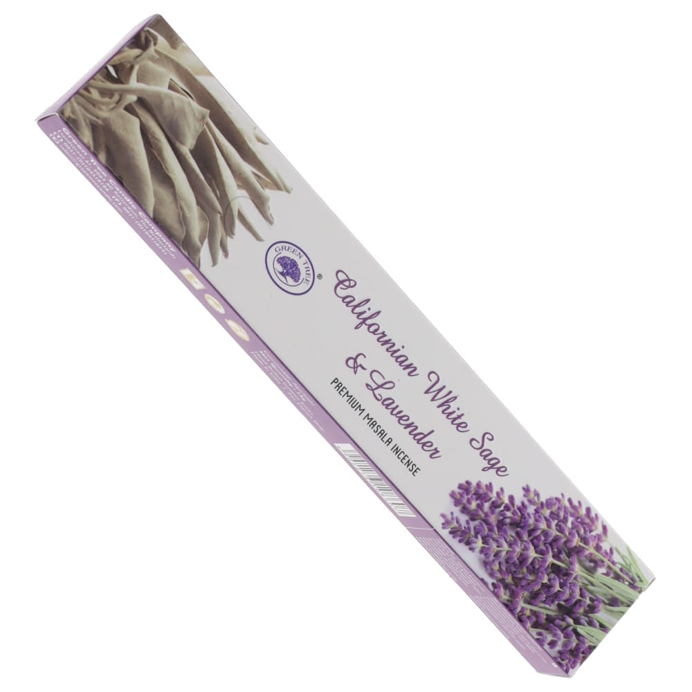 Green Tree Incense - Californian White Sage & Lavender