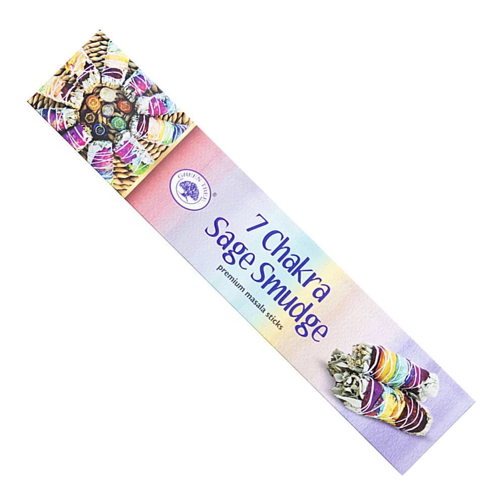 Green Tree - 7 Chakra Sage Smudge Incense