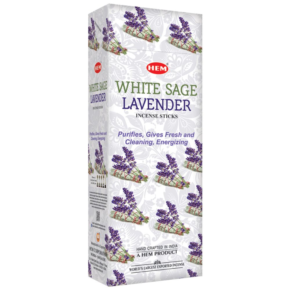 Hem Incense - White Sage & Lavender