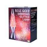 Diamond Glitter Lamp - Rose Gold