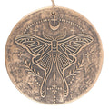 Bronze Luna Moth  Terracotta Plaque