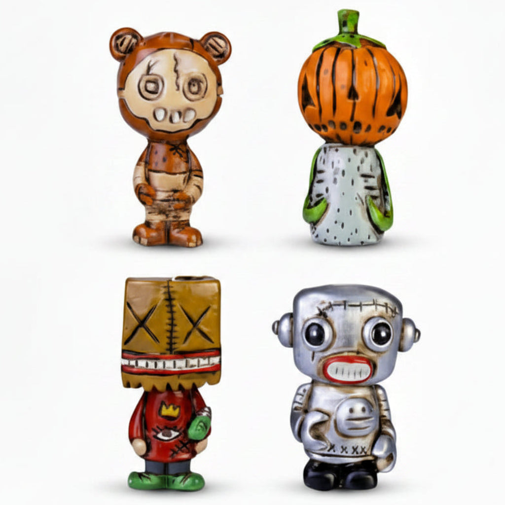 Gus Fink's Boogily Heads Keychains