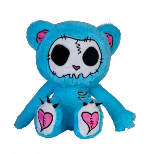 Gus Fink Grim the Stitch Bear Gooli Plush - Blue