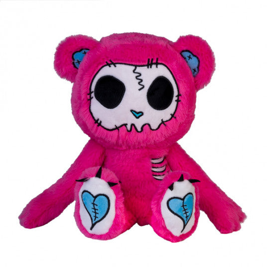 Gus Fink Grim the Stitch Bear Gooli Plush - Pink