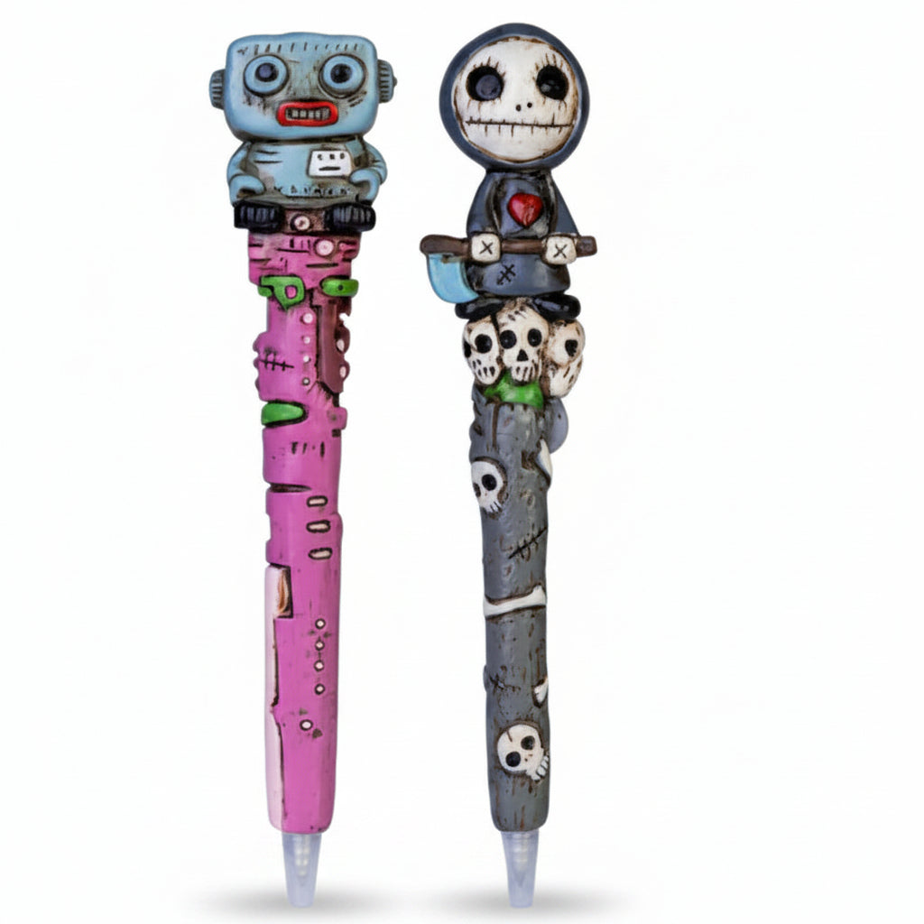 Gus Fink's Boogily Heads Polyresin Pens