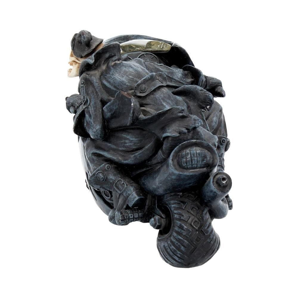 Speed Freak Skeleton Motorbike Figurine 19.5cm