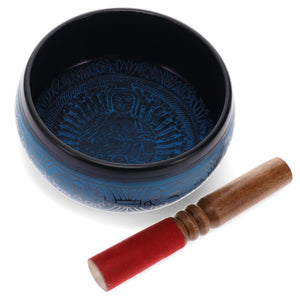 Singing Bowl - Buddha Blue 16.5cm