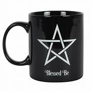 Blesses Be Pentagram Ceramic Mug