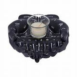 Palmist's Guide Tealight Holder (Black) 22.3cm