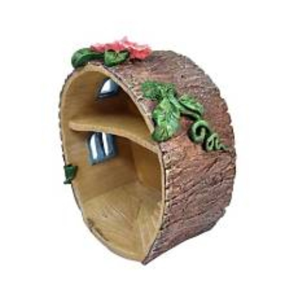 Two Story Log Cabin w/7 Piece Pack