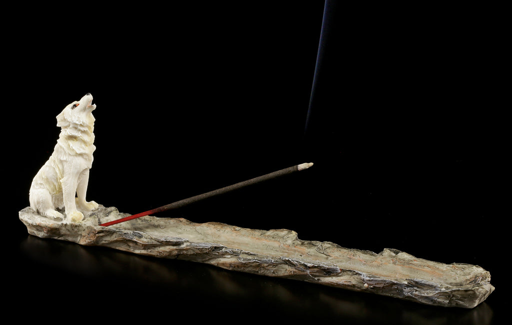 Wolf Call Incense Holder 27.8cm