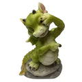 Cute Dragon 11cm Hand Over Eye