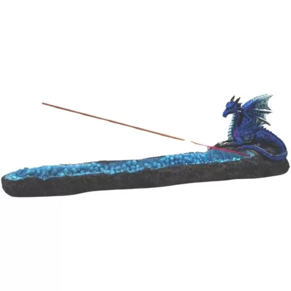 Blue Dragon Incense Holder 26cm
