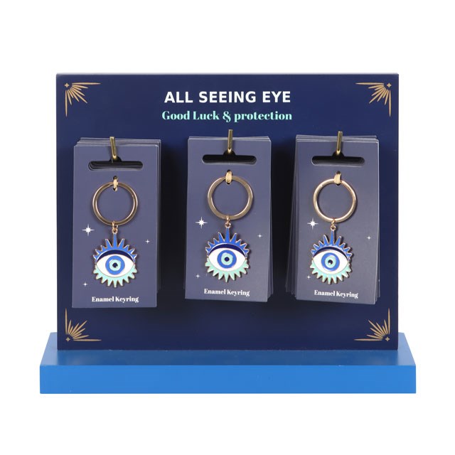 All Seeing Eye Key Ring