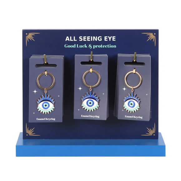 All Seeing Eye Key Ring