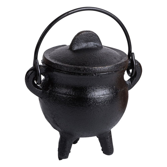 Cast Iron Cauldron - Plain 7 x 8cm