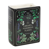 Poisonous Plants Book Shaped Ceramic Vase