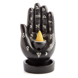 Celestial Hamsa Hand Backflow Incense Burner