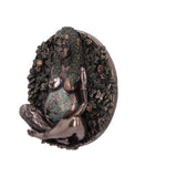 Mother Earth Wall Plaque Bronze 15cm
