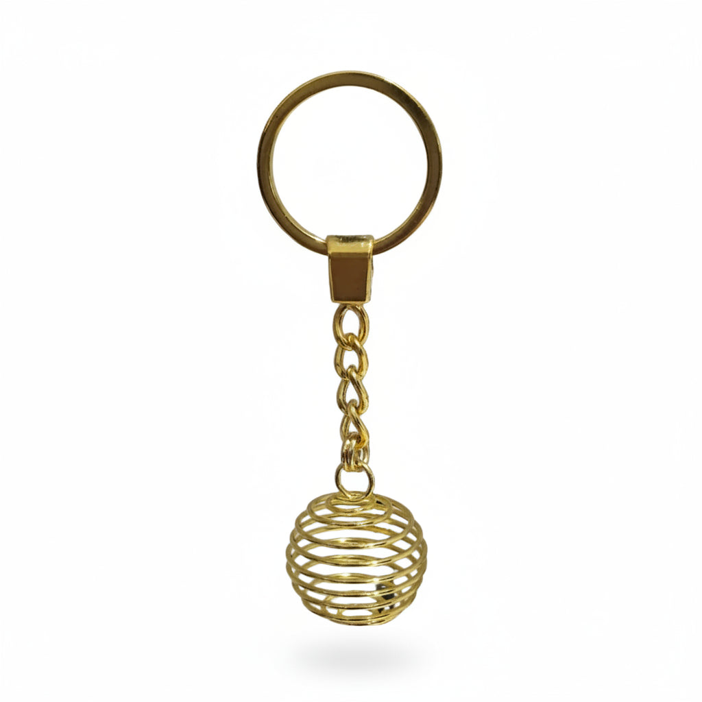 Crystal Cage Keychain