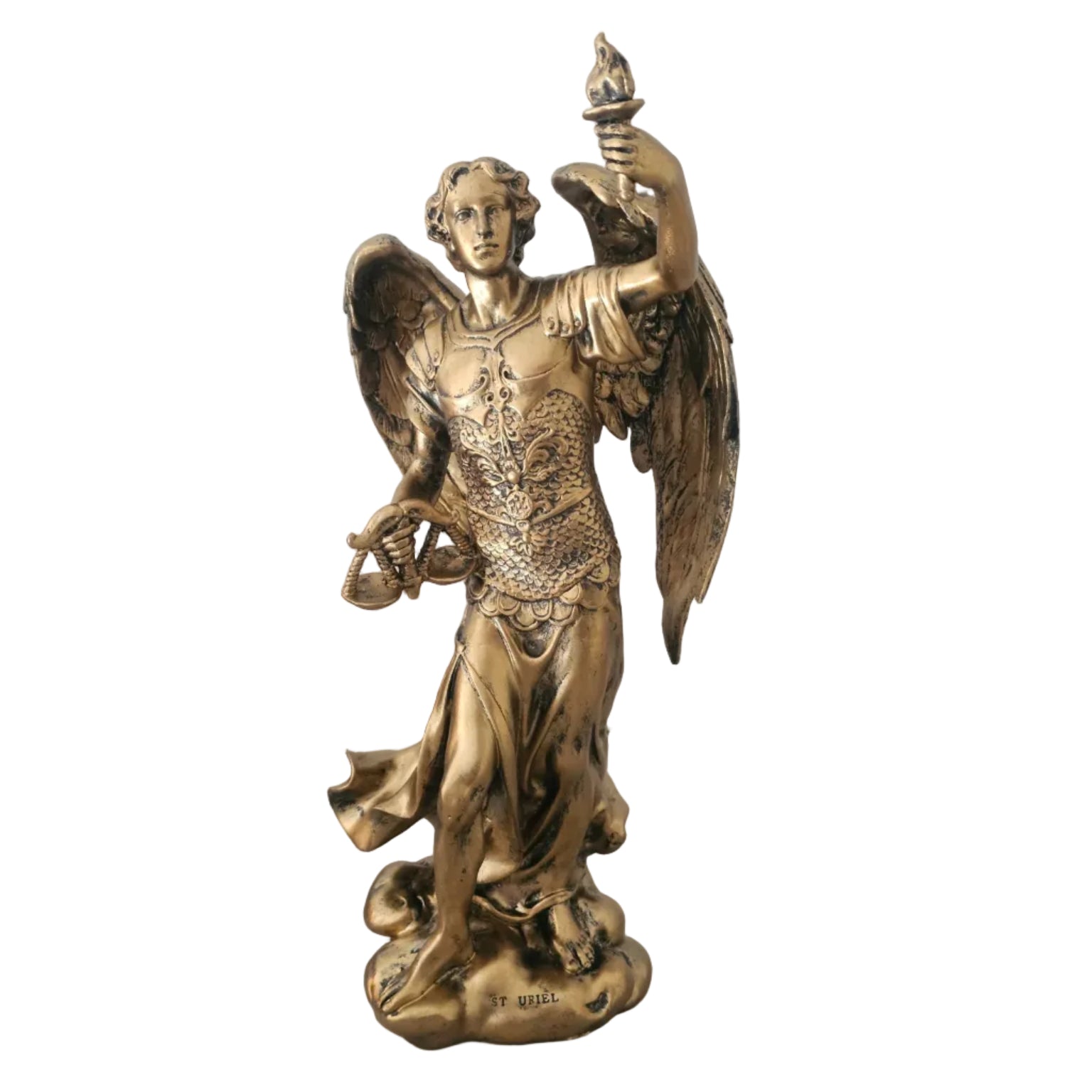 31cm Bronze Archangel Uriel