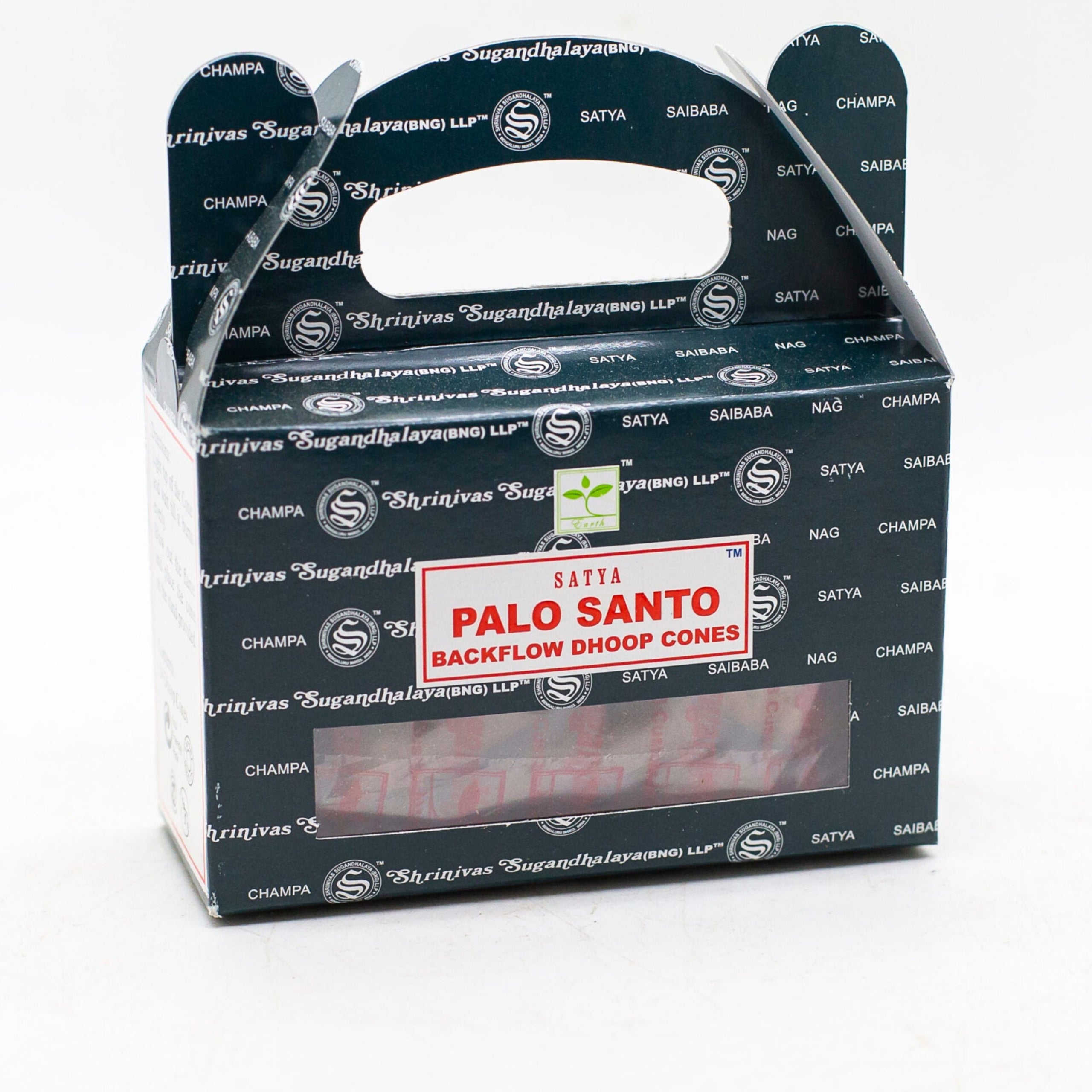 Satya Backflow Incense Cones - Palo Santo