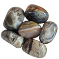 White Crazy Lace Agate - Tumbled Stone