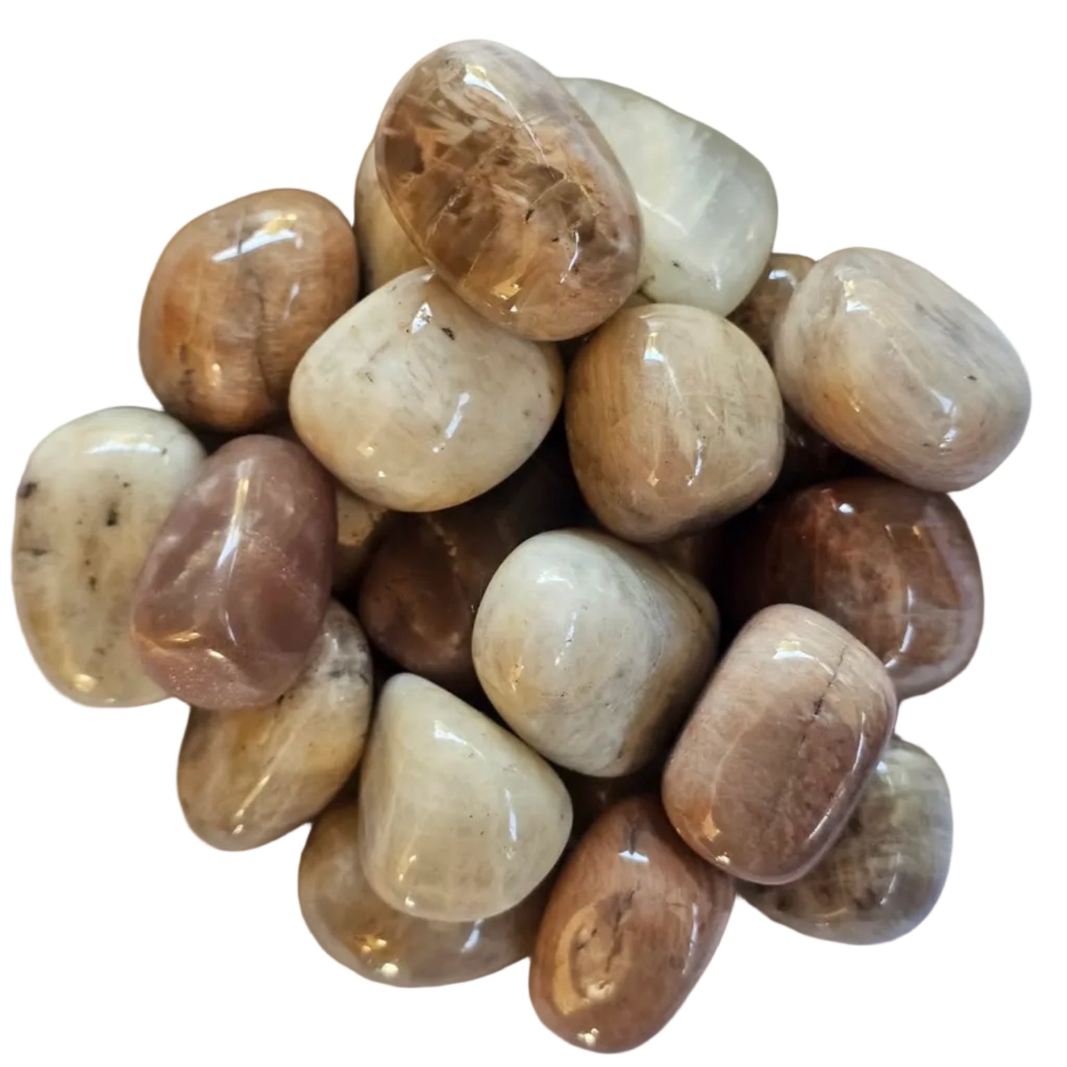 Peach Moonstone - Tumbled Stone