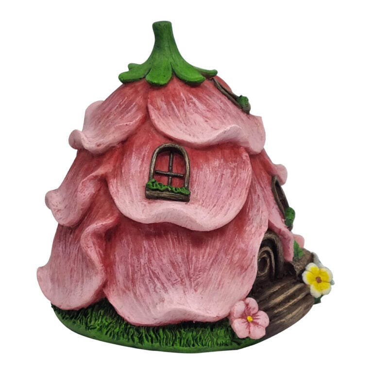 Pink Blossom Fairy House