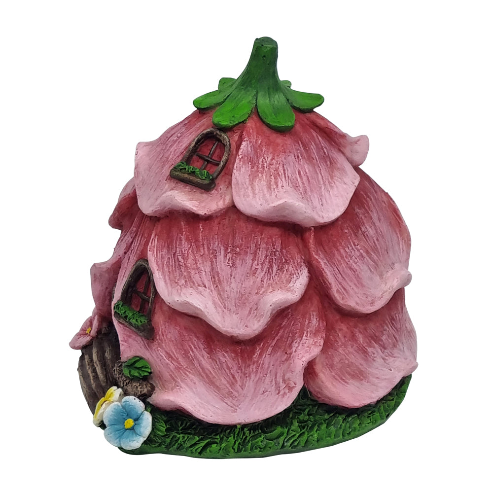Pink Blossom Fairy House