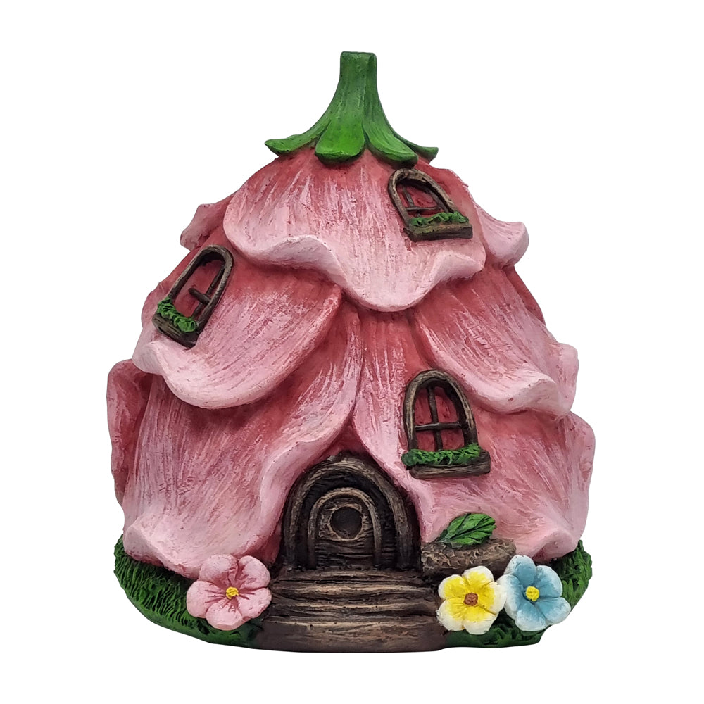 Pink Blossom Fairy House