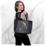 Spiral Direct CELTIC WOLF - Tote Bag - Top quality PU Leather