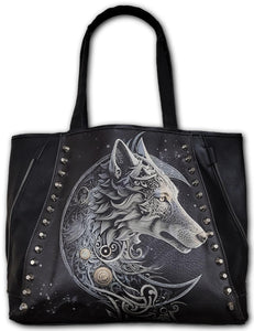 Spiral Direct CELTIC WOLF - Tote Bag - Top quality PU Leather