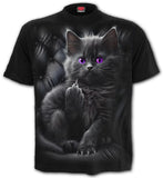 Spiral Direct Front Print T-Shirt - Cattitude