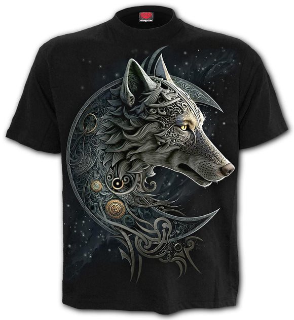 Spiral Direct T-Shirt - Celtic Wolf