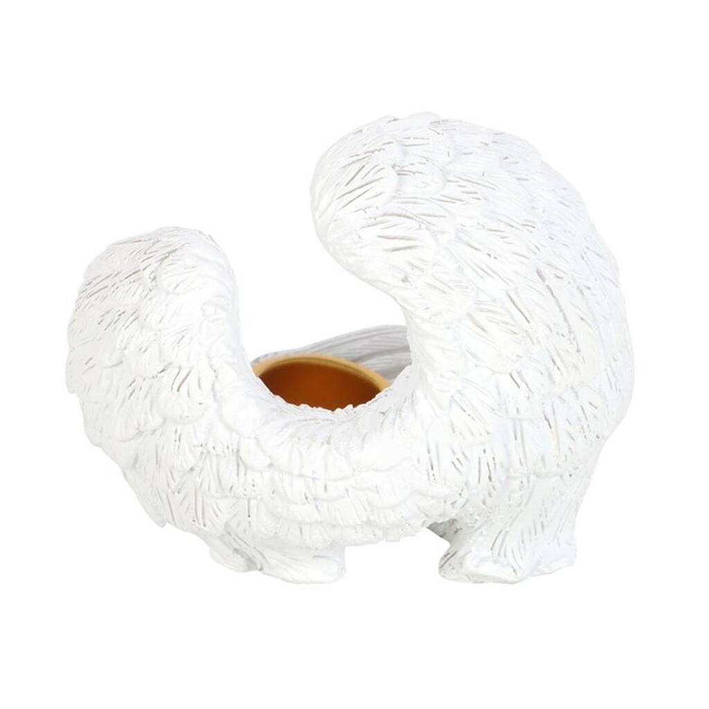 Angel wing incense burner