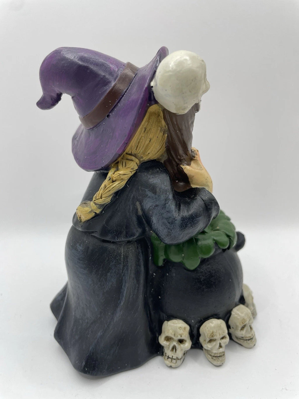 13cm Witch with Cauldron