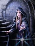 Light in the Darkness Canvas19x25cm - Anne Stokes