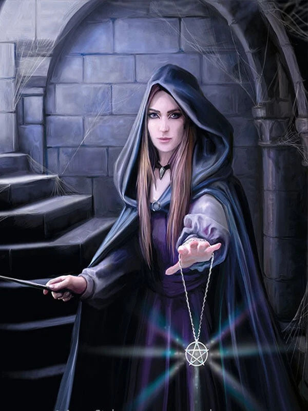 Light in the Darkness Canvas19x25cm - Anne Stokes
