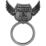 Angel Star Guardian Eagle Sunglass Holder - Protect & Ride