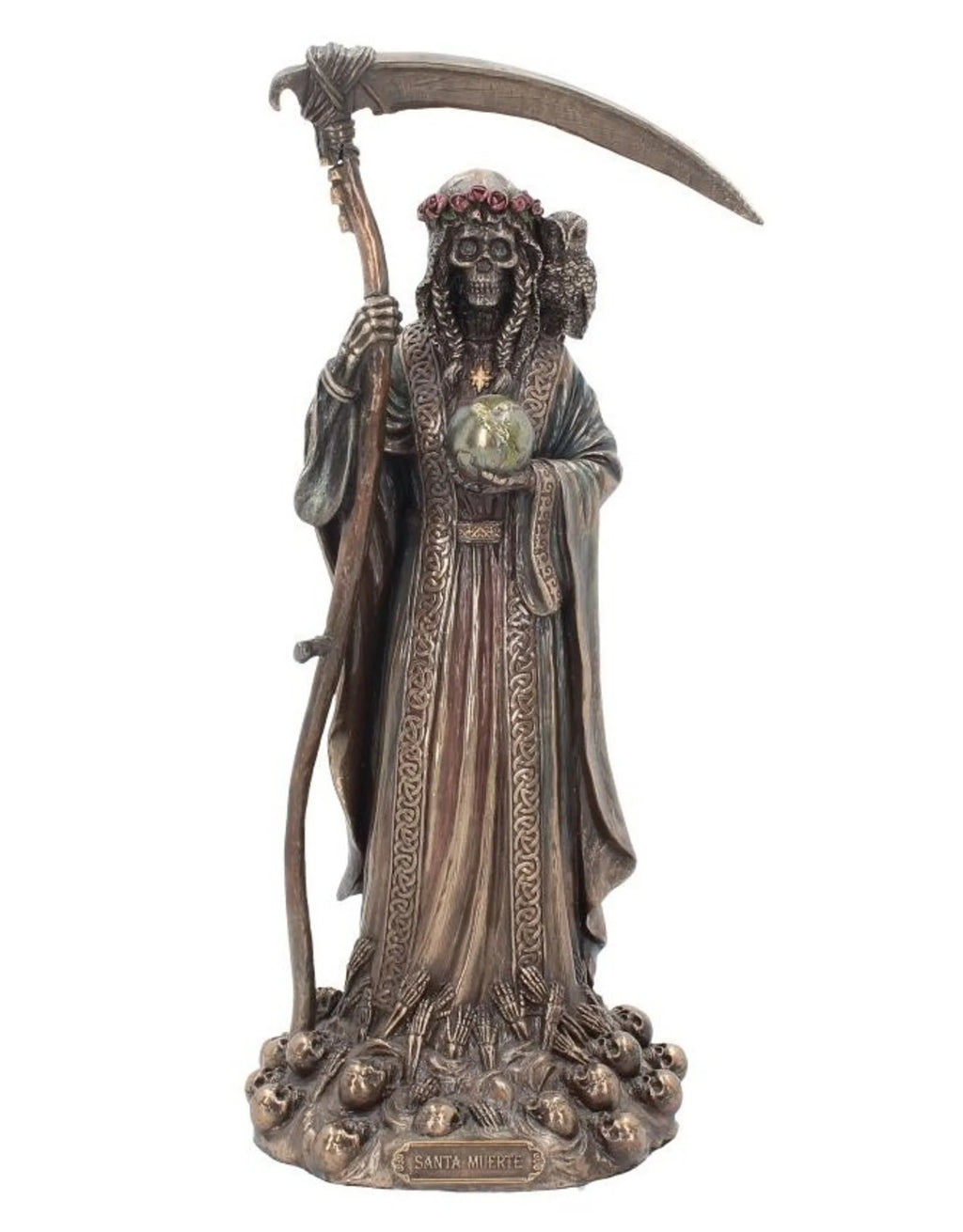 Santa Muerte Bronze 29cm