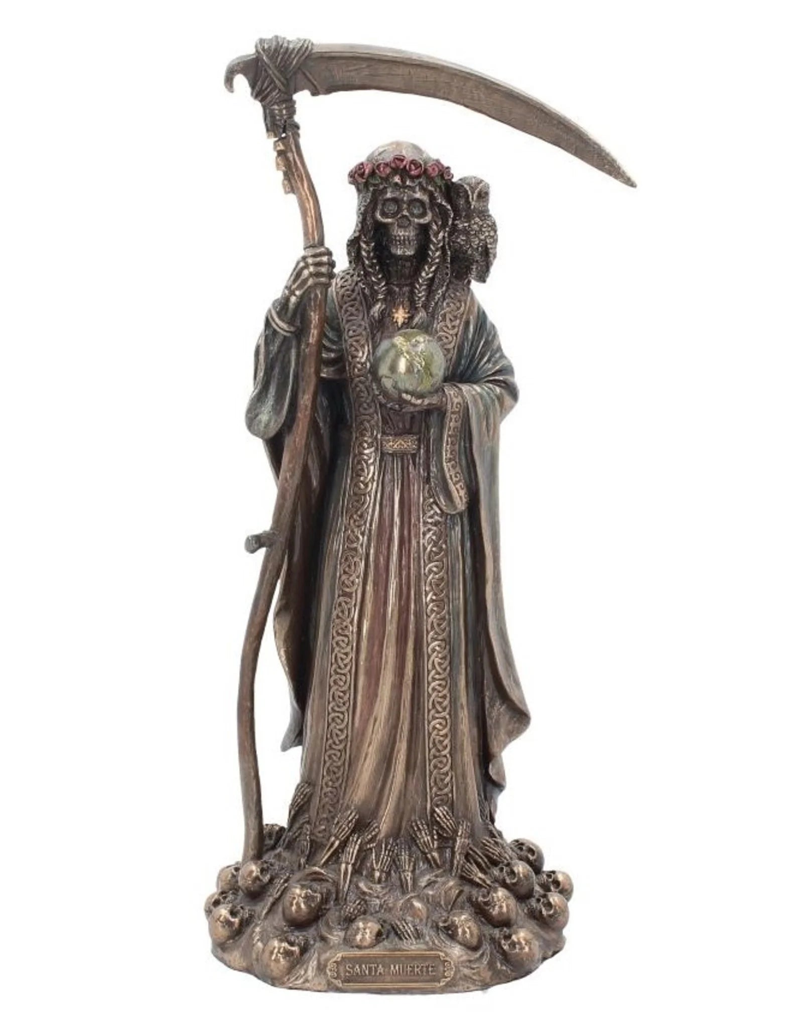 Santa Muerte Bronze 29cm
