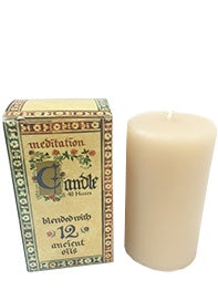 Meditation Range Candle - Small 40hrs