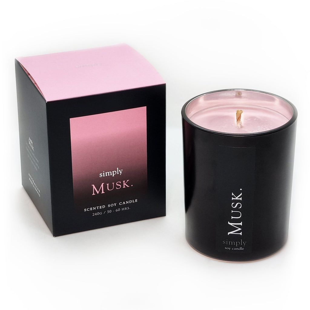 Simply Soy Jar Candle - Musk